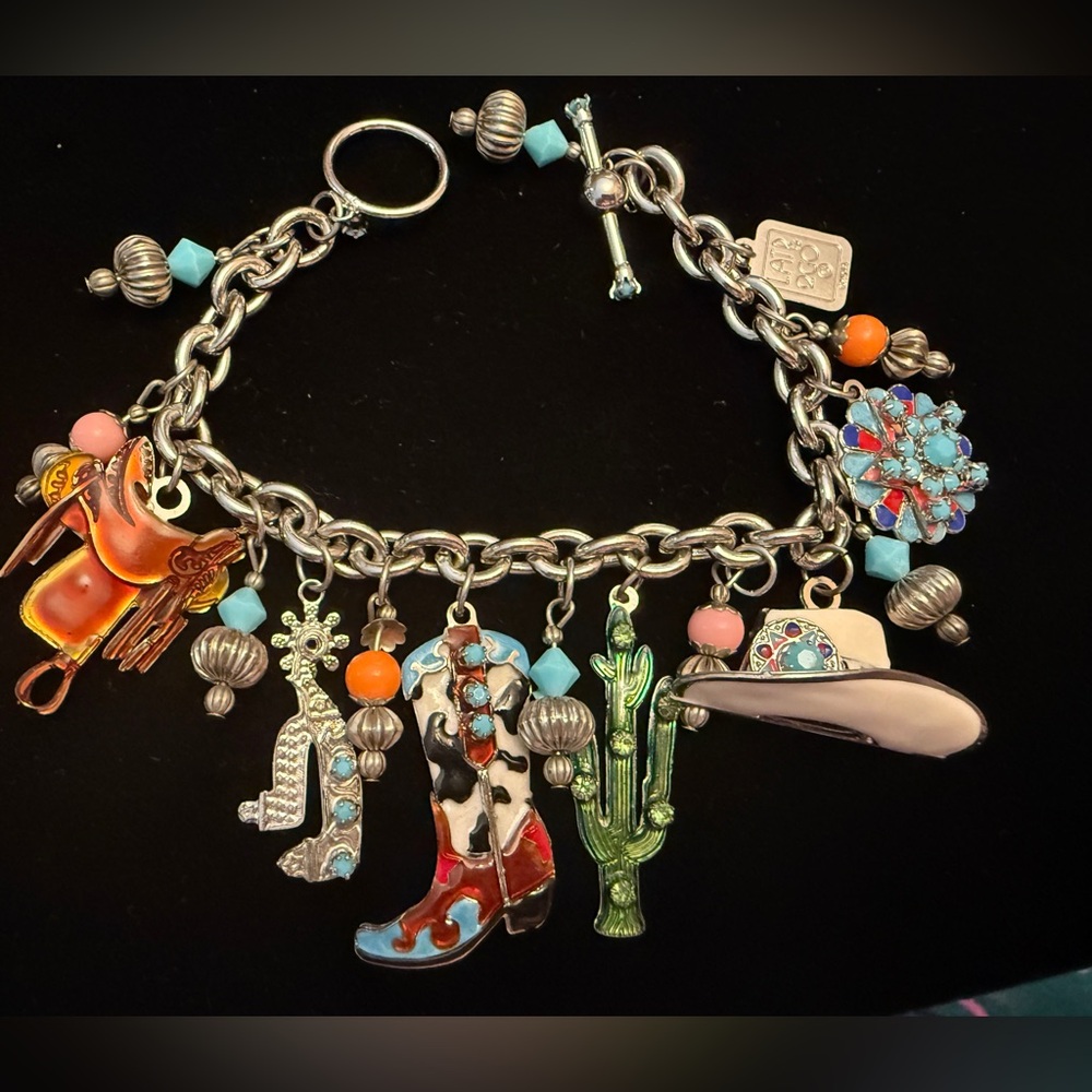 LATR Lunch At the Ritz 2GO Lunch at The Ritz Rodeo Western Charm Bracelet